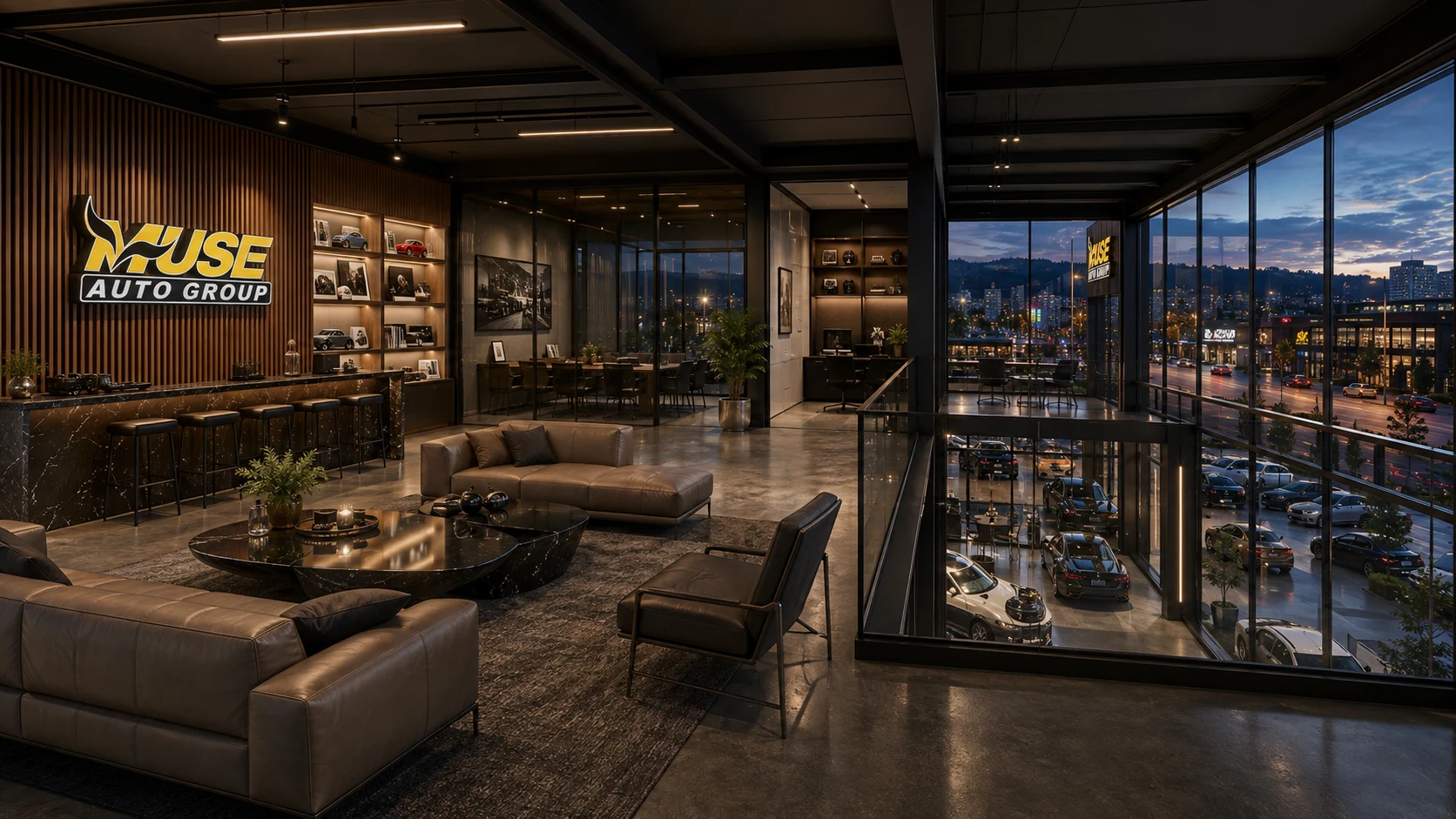VIP client lounge
